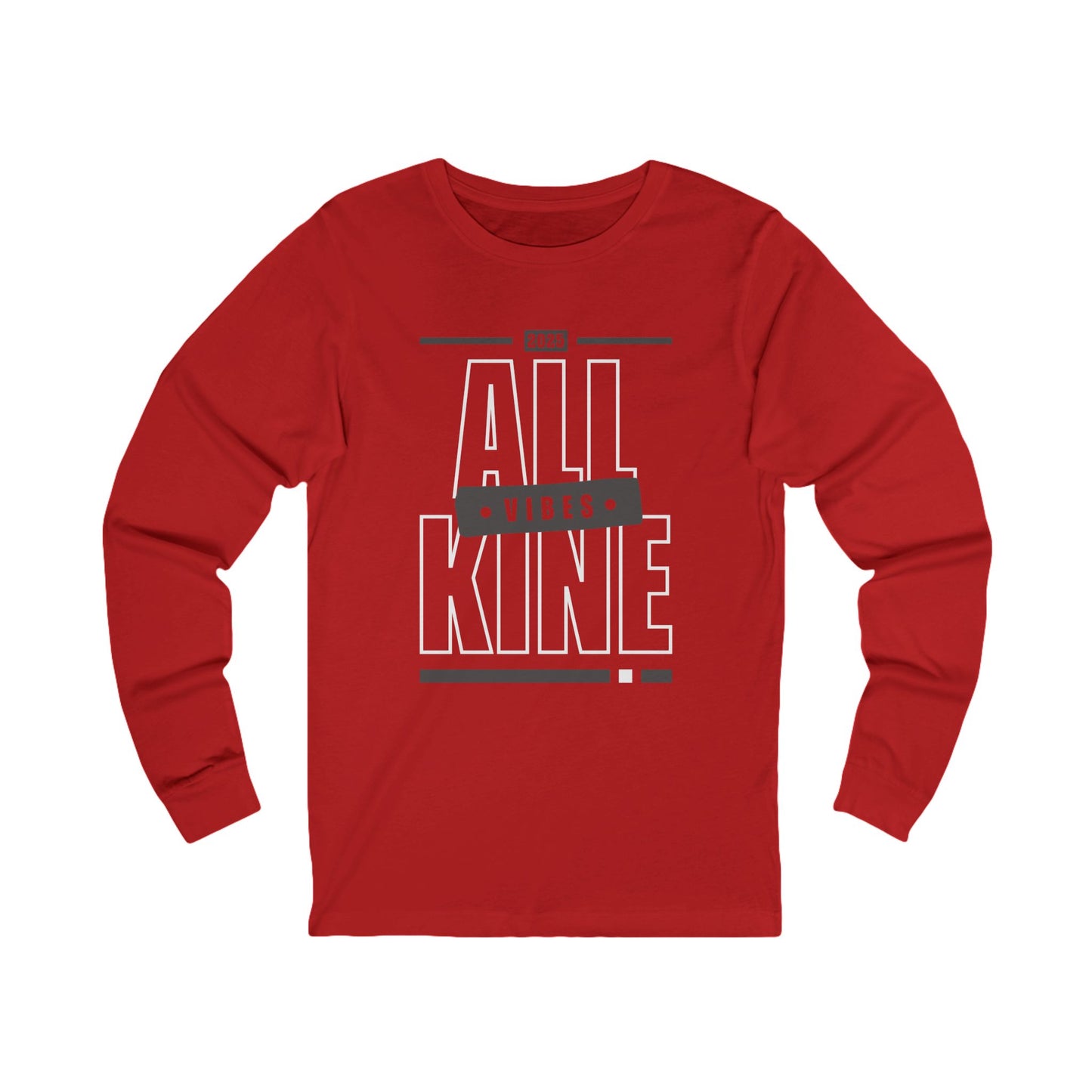Long Sleeve Cotton Shirt - Vibes - All Kine