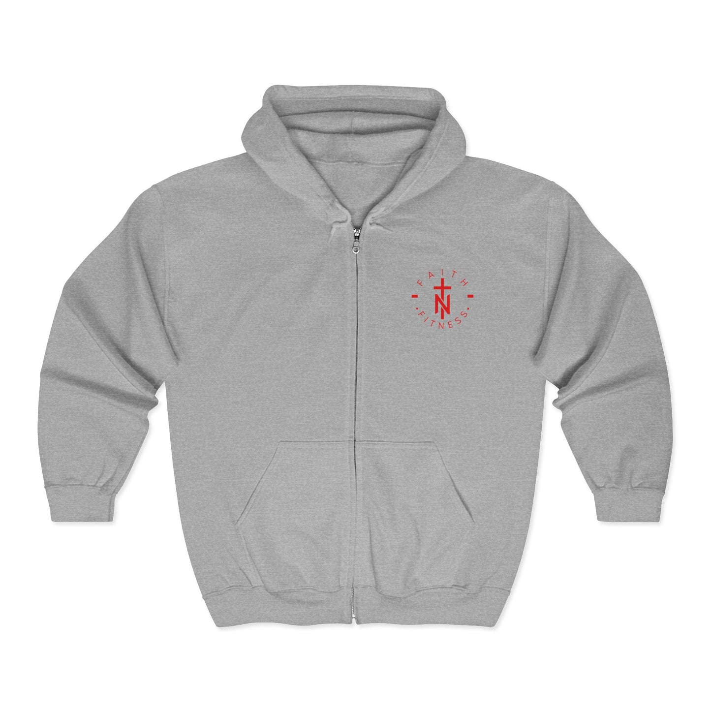 Classic Zip-Up Hoodie - Faith N Fit
