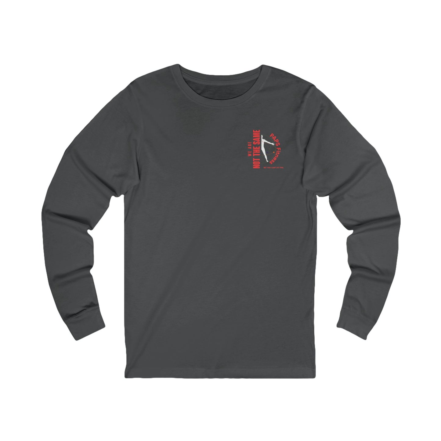 Long Sleeve Cotton Shirt - We Are Not The Same -  PAPS FITNESS