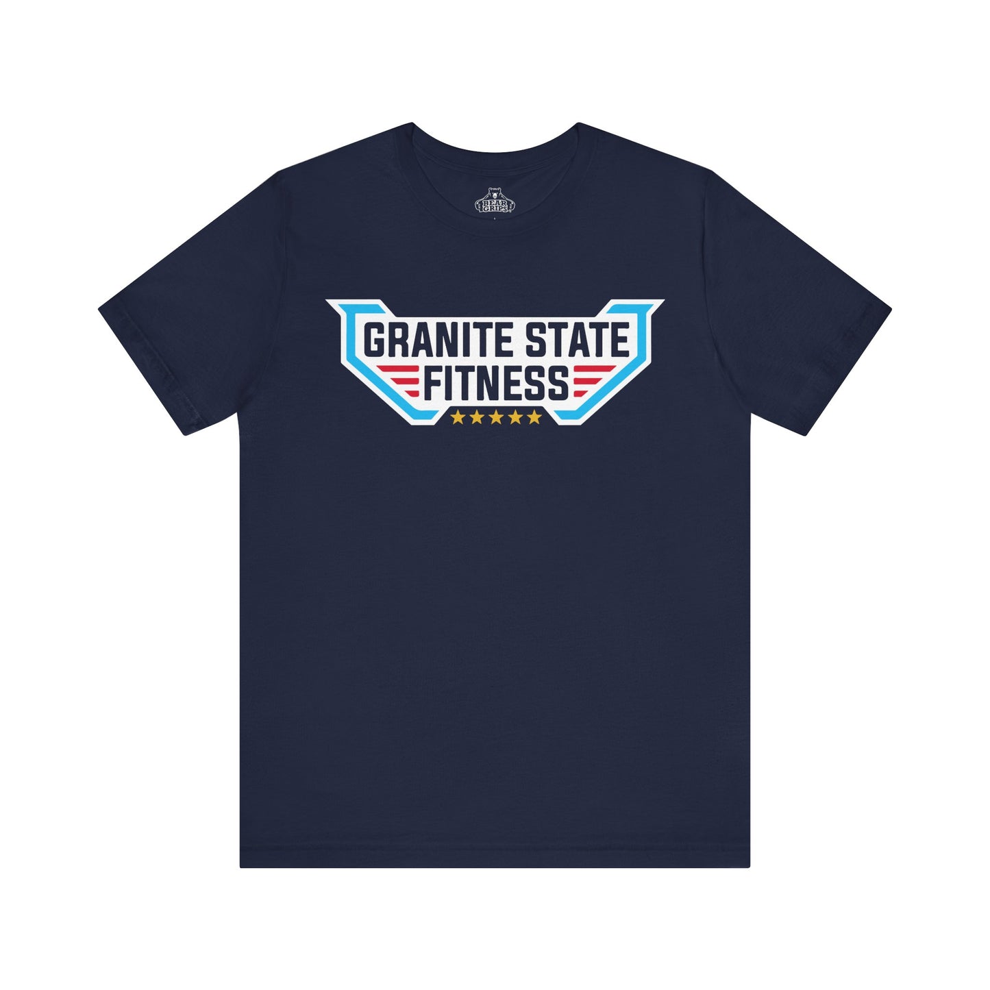 Airlume Cotton Athletic Tee -  Granite State Fitness