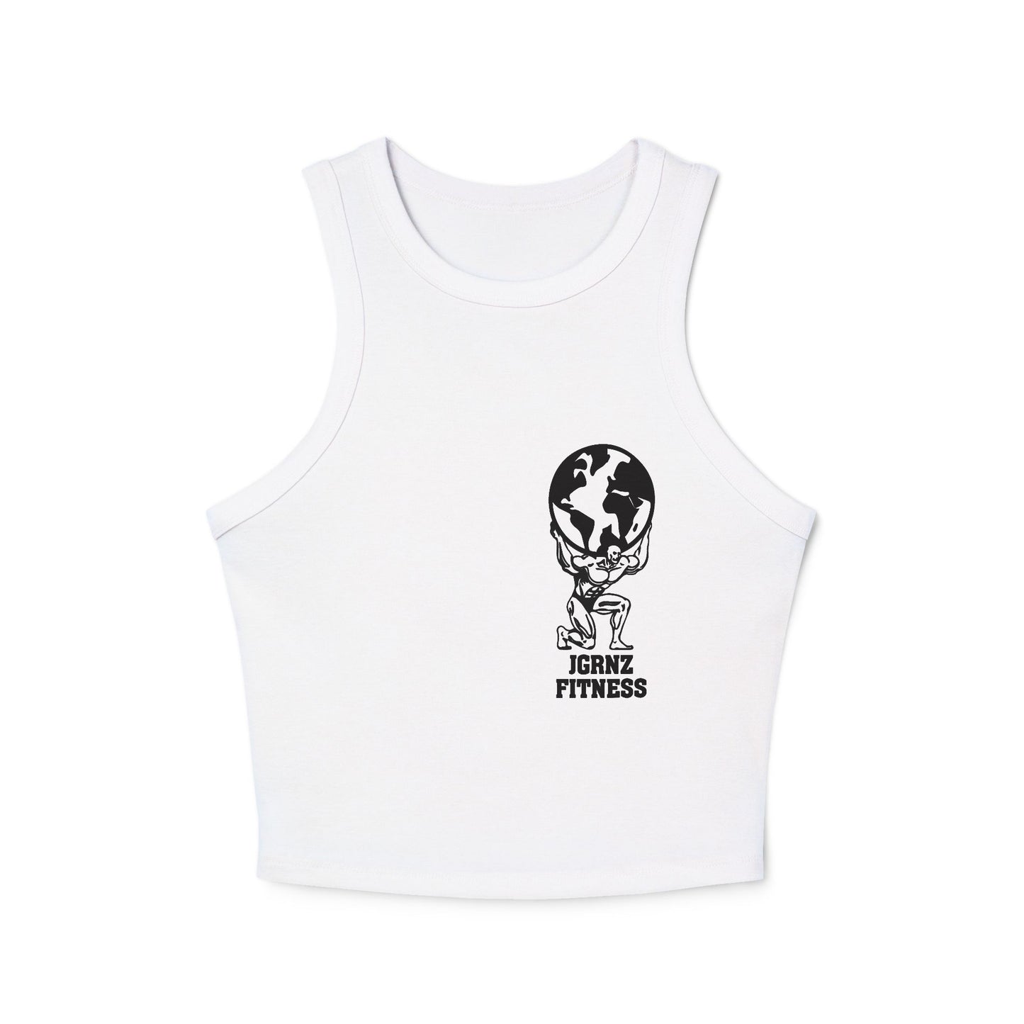 Ladies Ribbed Tank - FB - JGRNZ Fitness 