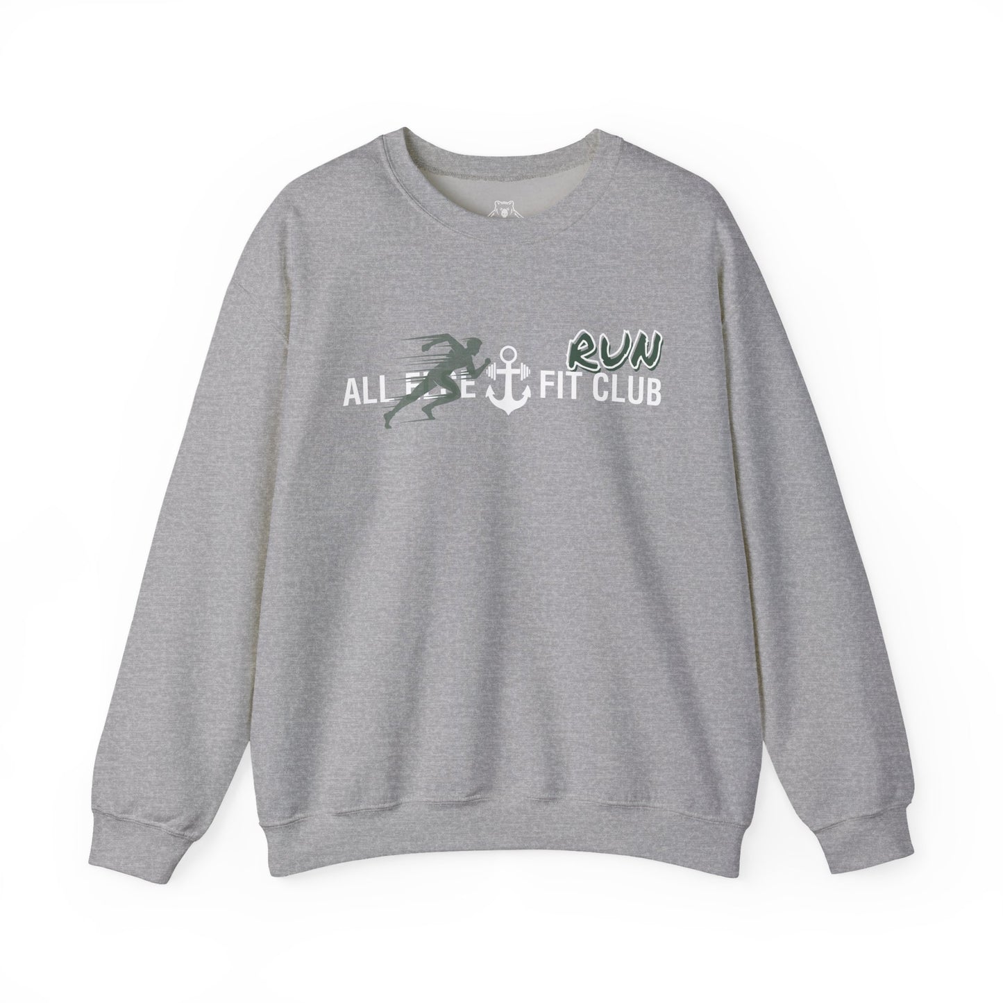 Perfect Soft Crewneck Sweatshirt - AEFC : Run Club -All Else Fit Club
