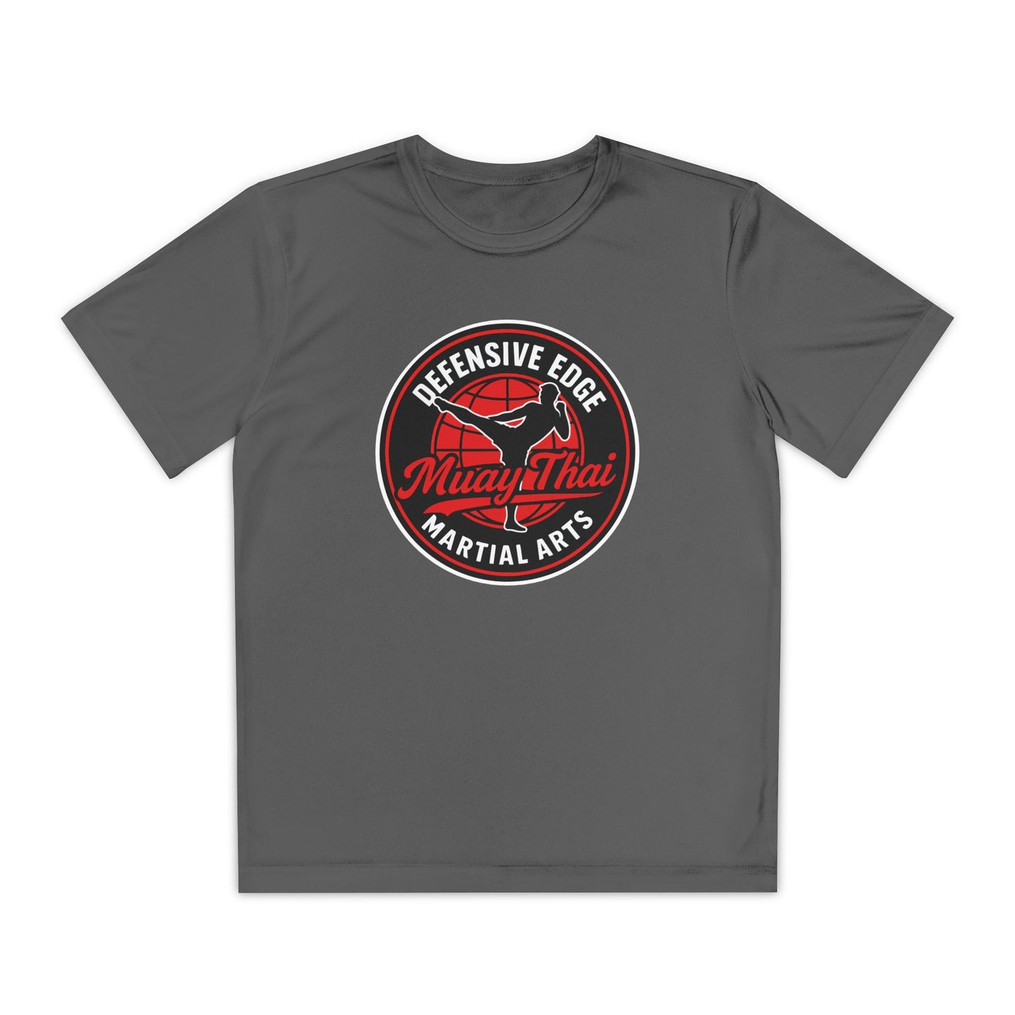 Youth Moisture-Wicking Performance Tee - Muay Thai - Defensive Edge