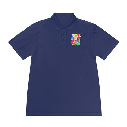 Performance Polo Shirt - Moisture Wicking - Viva - Level Up Fitness