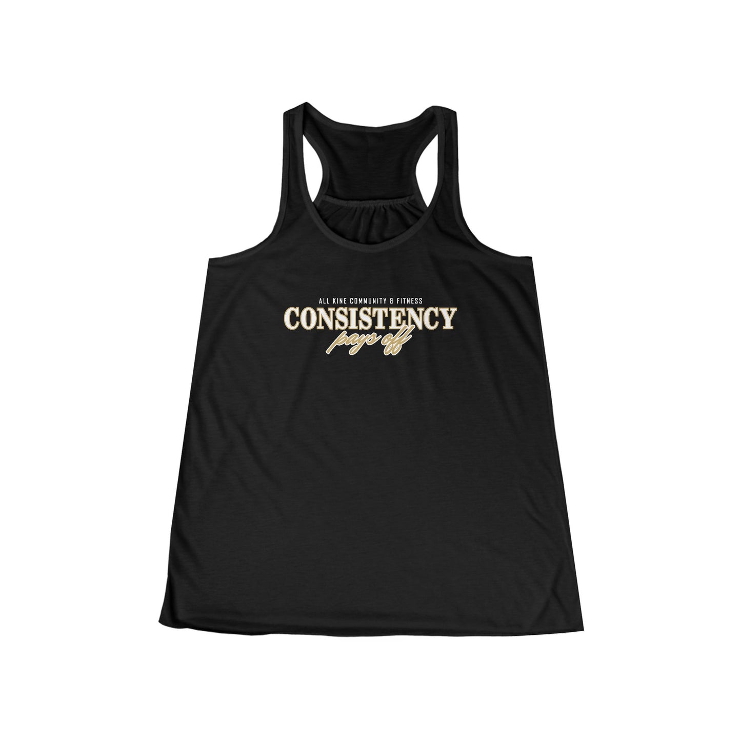 Ladies Flowy Racerback Tank - CPO - All Kine