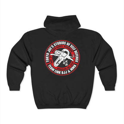 Classic Zip-Up Hoodie - F5 - Template