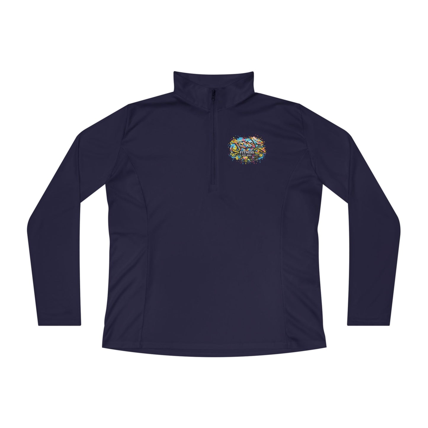Ladies’ Quarter-Zip Pullover - EST 2021 - JGRNZ Fitness