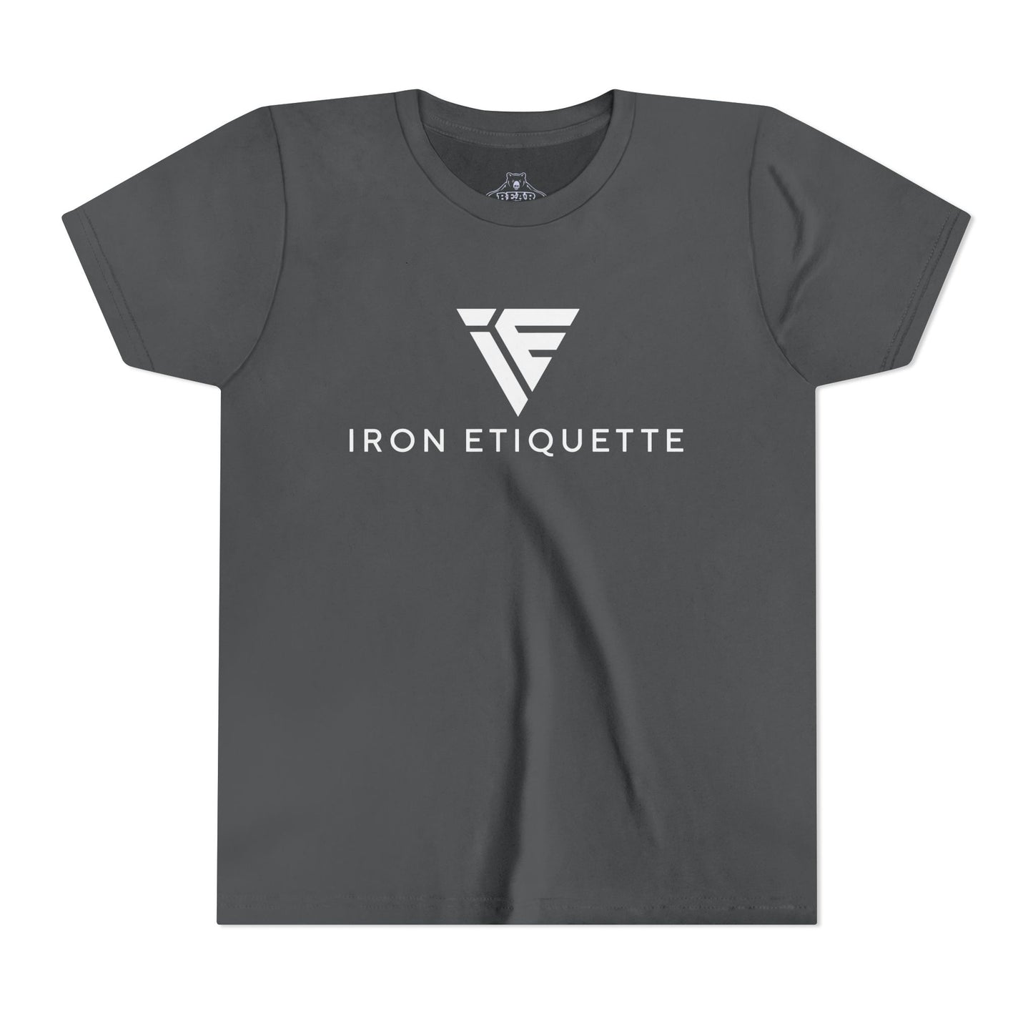 Youth Airlume Cotton Athletic  Tee - Iron Etiquette