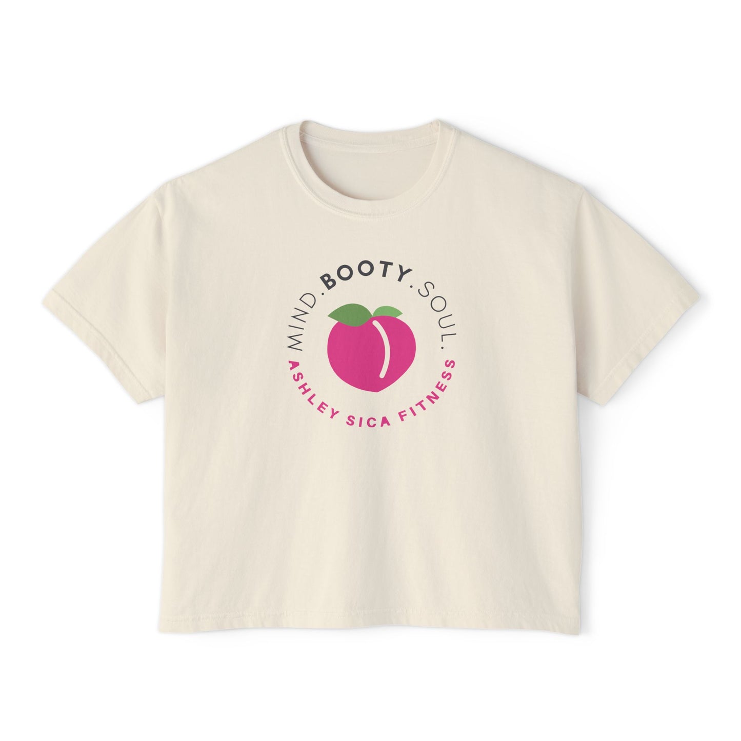 Women’s Oversized Boxy Tee - MBS  - Ashley Sica Fitness