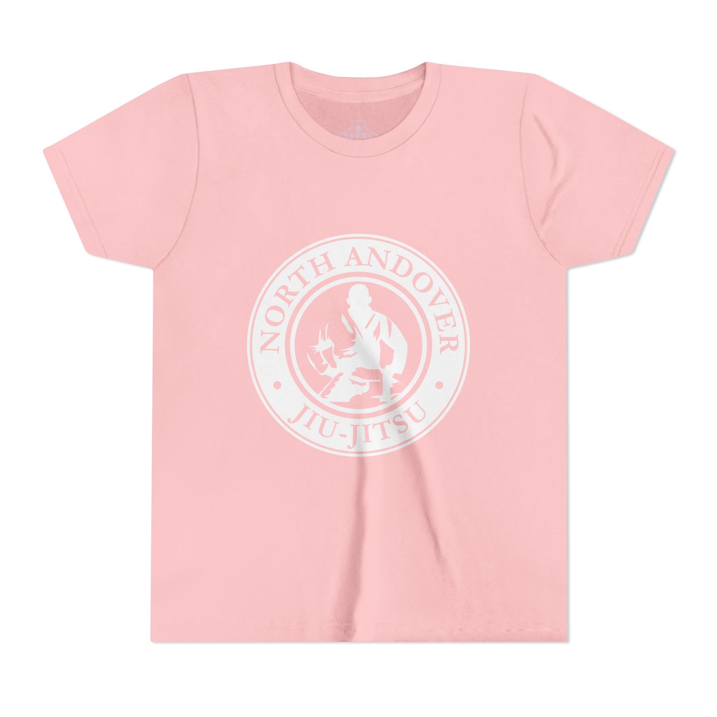 Youth Airlume Cotton Athletic  Tee - North Andover Jiu - Jitsu