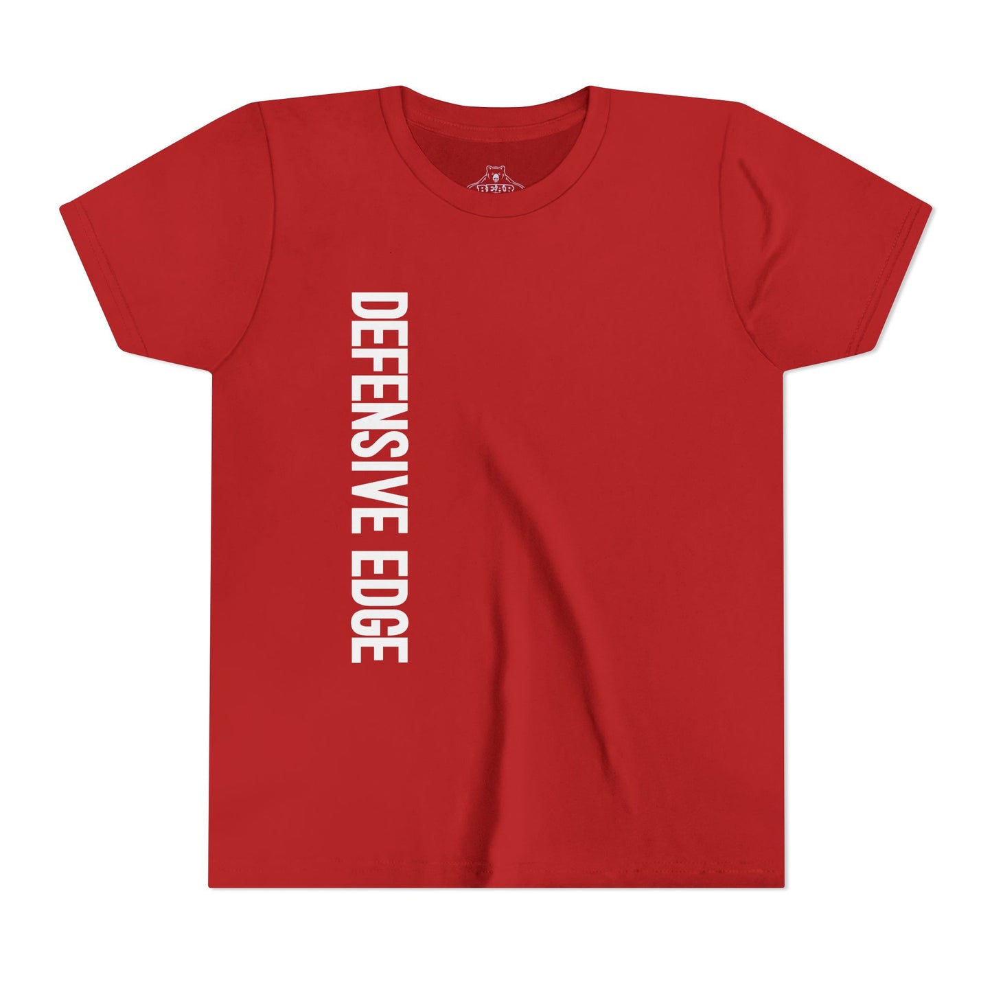 Youth Airlume Cotton Athletic  Tee - F5 - Defensive Edge Martial Arts