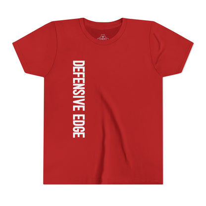 Youth Airlume Cotton Athletic  Tee - F5 - Defensive Edge Martial Arts