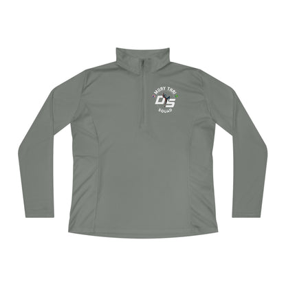 Ladies’ Quarter-Zip Pullover - DS Muay Thai Squad