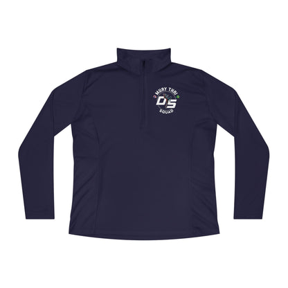 Ladies’ Quarter-Zip Pullover - DS Muay Thai Squad