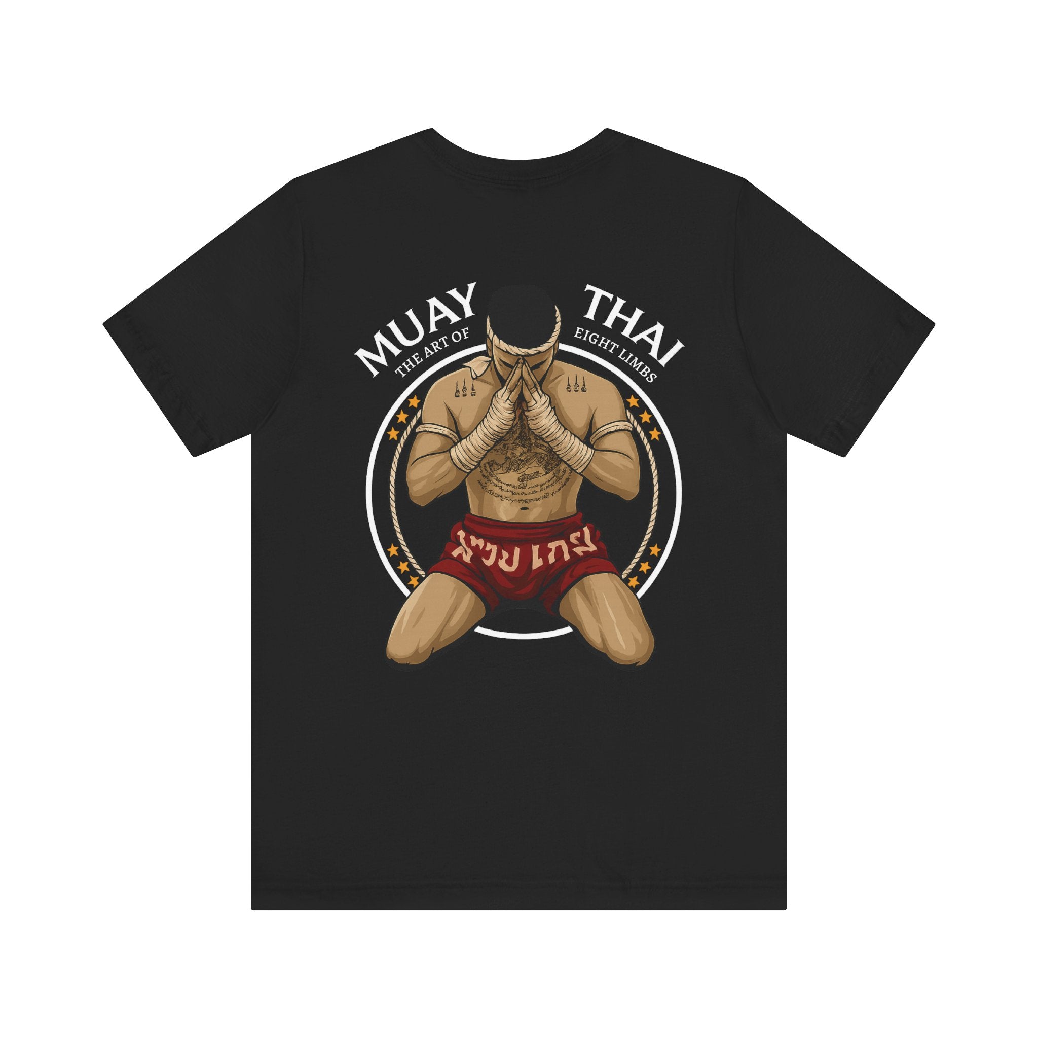 Airlume Cotton Athletic Tee - 8 limbs - DS Muay Thai Squad