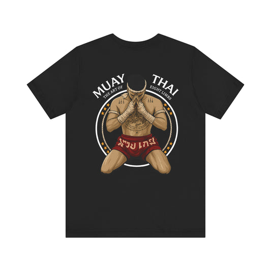 Airlume Cotton Athletic Tee - 8 limbs - DS Muay Thai Squad