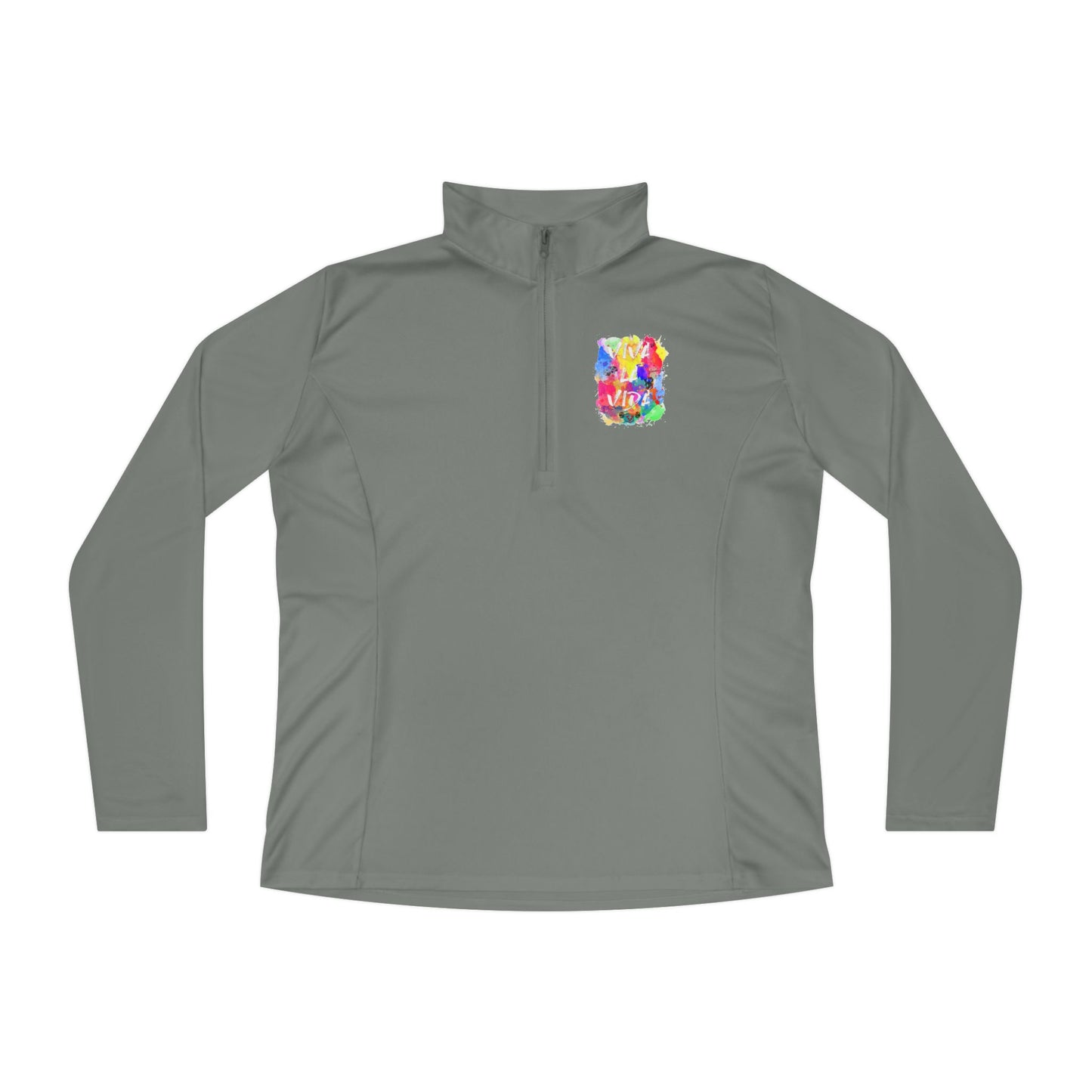 Ladies’ Quarter-Zip Pullover - Viva - Level Up Fitness