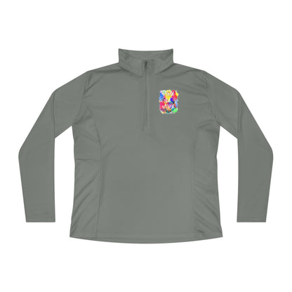 Ladies’ Quarter-Zip Pullover - Viva - Level Up Fitness