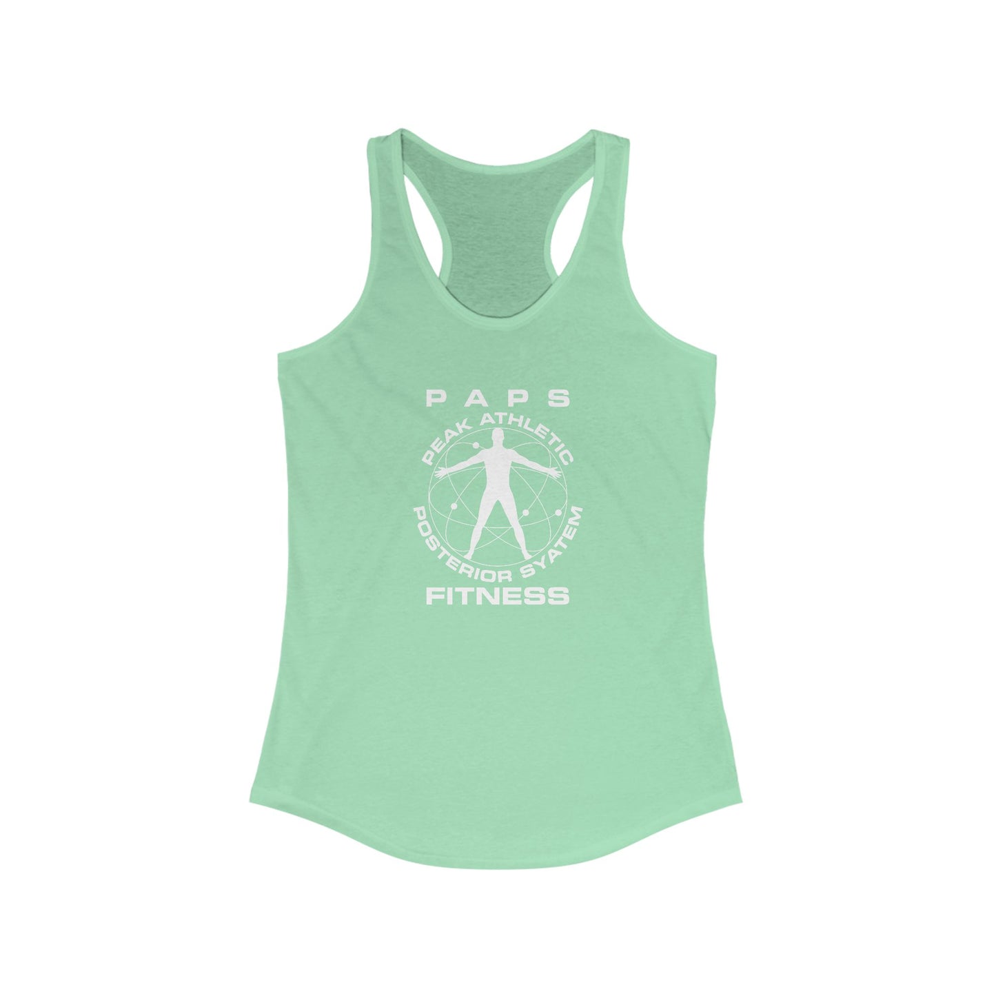 Ladies Racerback Tank - PAPS Fitness