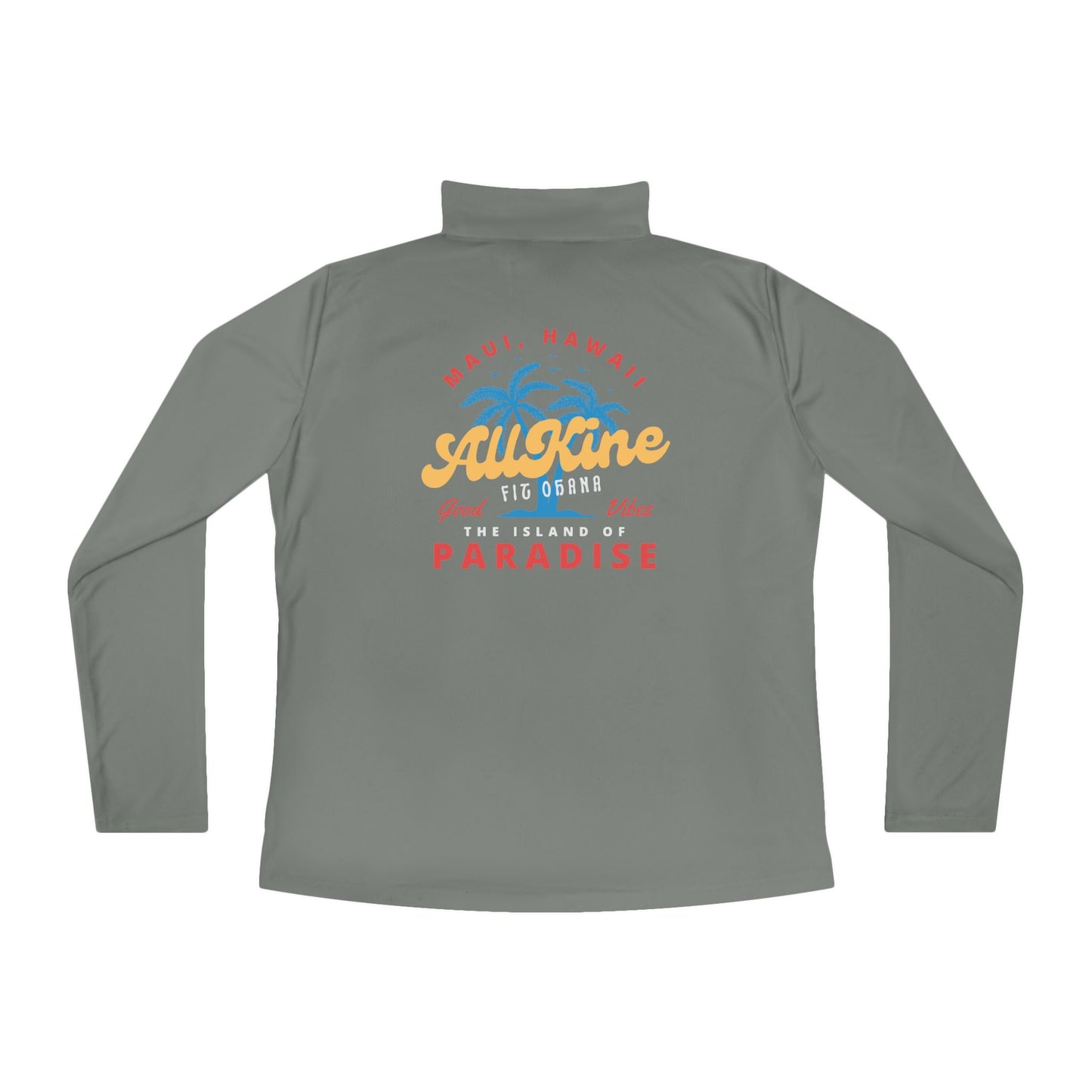 Ladies’ Quarter-Zip Pullover - Paradise - All Kine