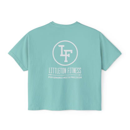 Women’s Oversized Boxy Tee - PMP - LITTLETON FITNESS
