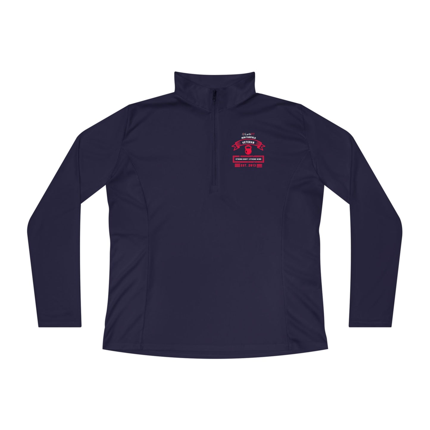 Ladies’ Quarter-Zip Pullover - EF - Earthfit