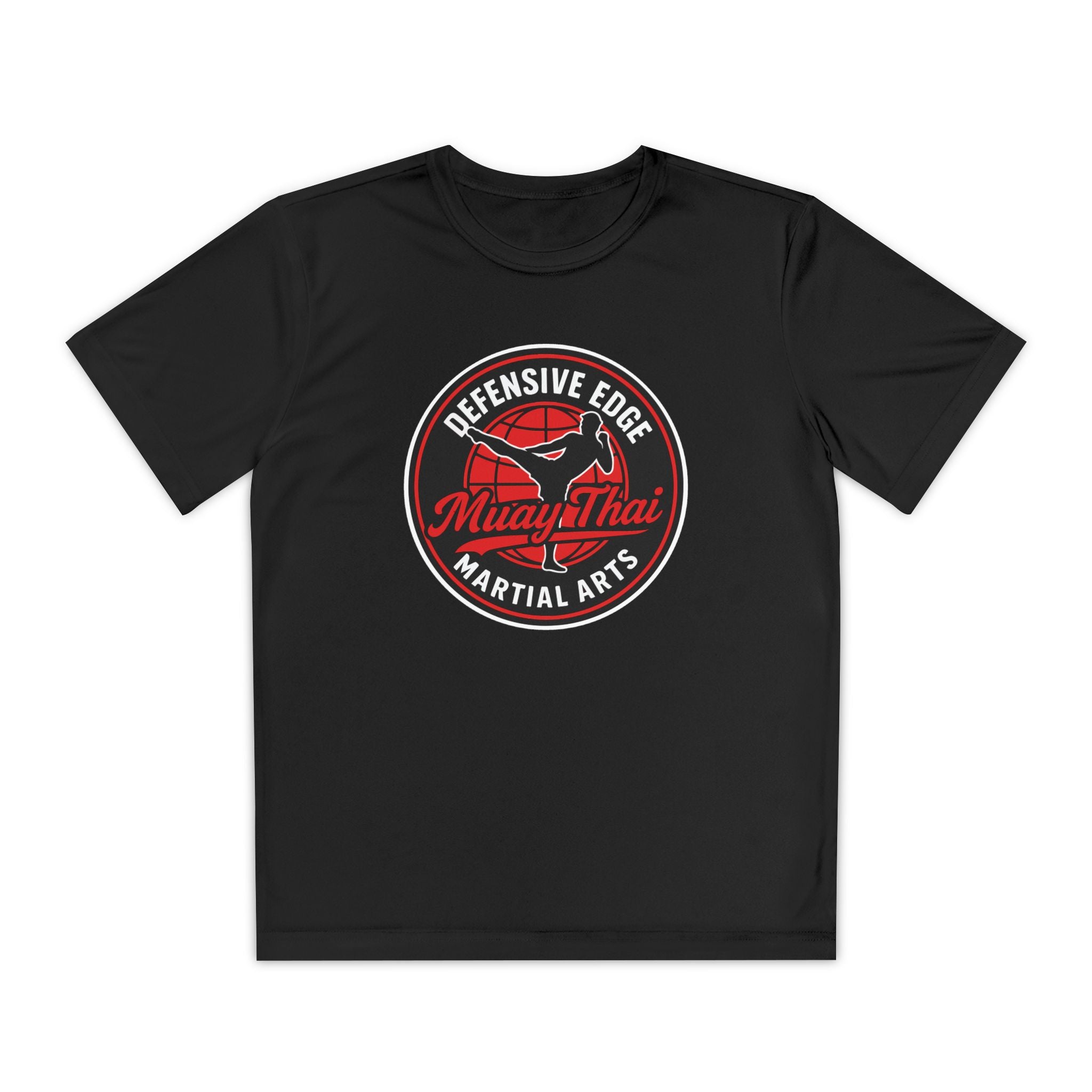 Youth Moisture-Wicking Performance Tee - Muay Thai - Defensive Edge