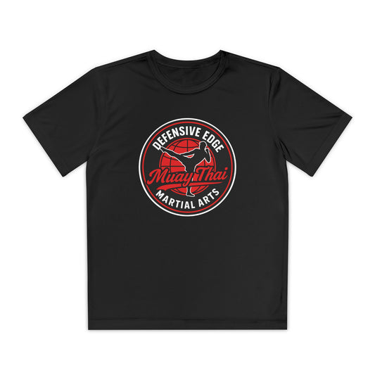 Youth Moisture-Wicking Performance Tee - Muay Thai - Defensive Edge