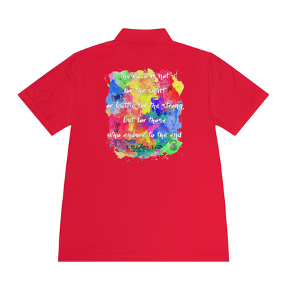 Performance Polo Shirt - Moisture Wicking - Viva - Level Up Fitness