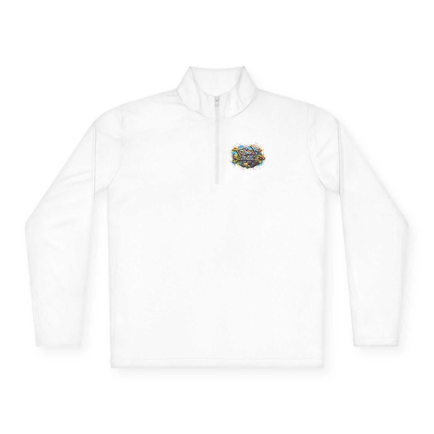 Men’s Performance Quarter-Zip Pullover - EST 2021 - JGRNZ Fitness