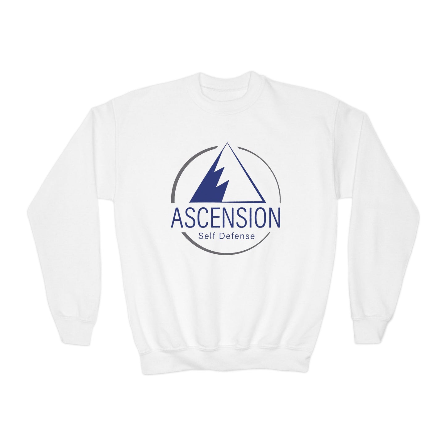 Youth Perfect Soft Crewneck Sweatshirt - ASCENSION SELF DEFENSE - Defensive Edge Martial Arts