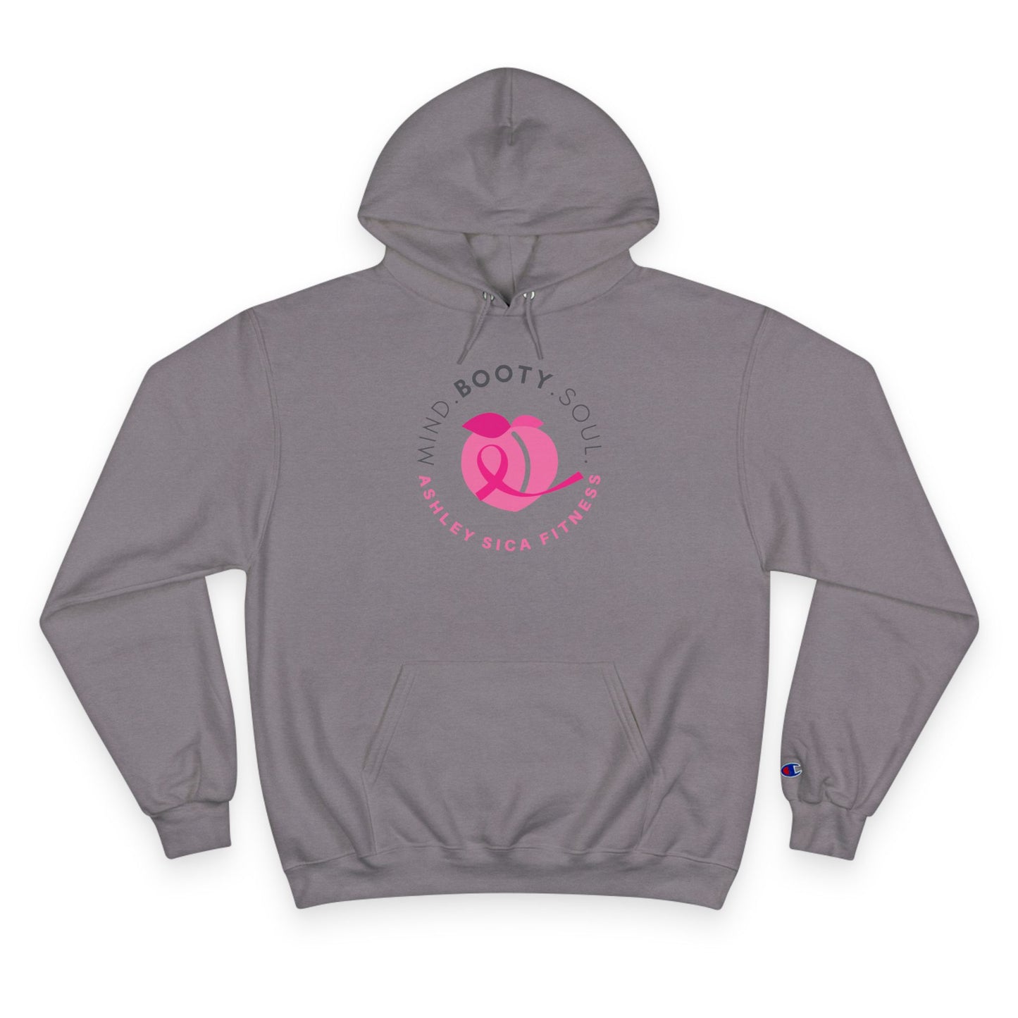 Champion – Unisex 50/50 Hooded Sweatshirt - ASF - Ashley Sica Fitness