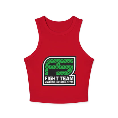 Ladies Ribbed Tank - F5 - Template
