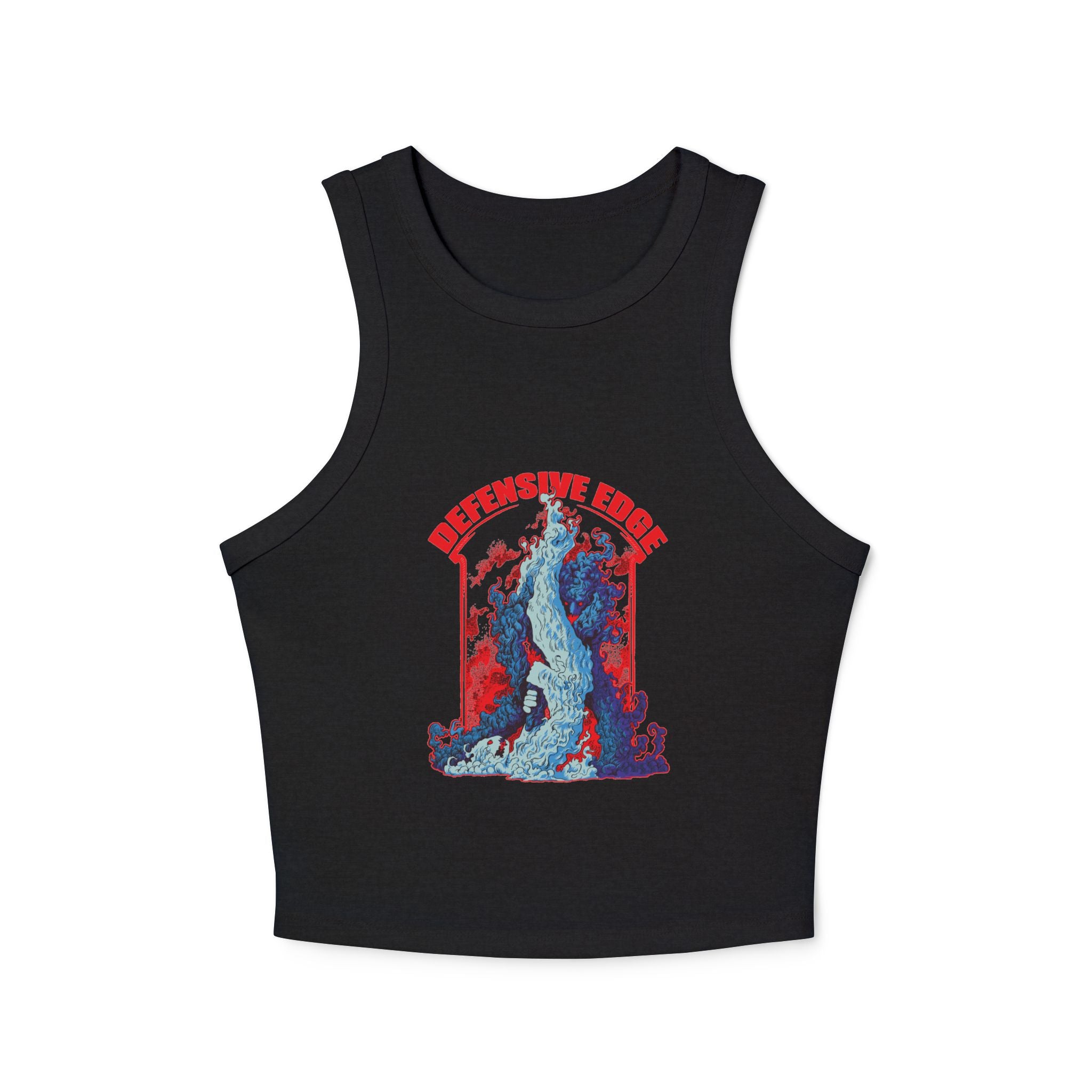 Ladies Ribbed Tank - DE-Defensive Edge Martial Arts