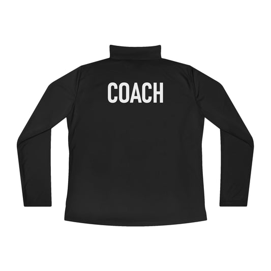 Ladies’ Quarter-Zip Pullover - Coach- All Kine