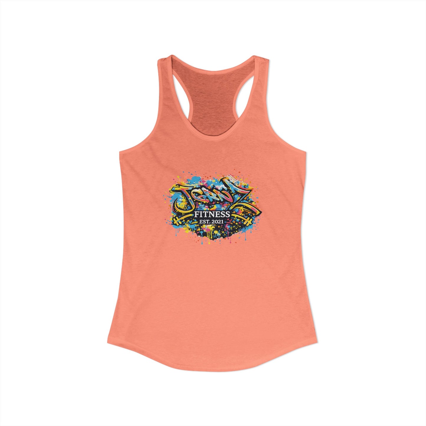 Ladies Racerback Tank - EST 2021 - JGRNZ Fitness