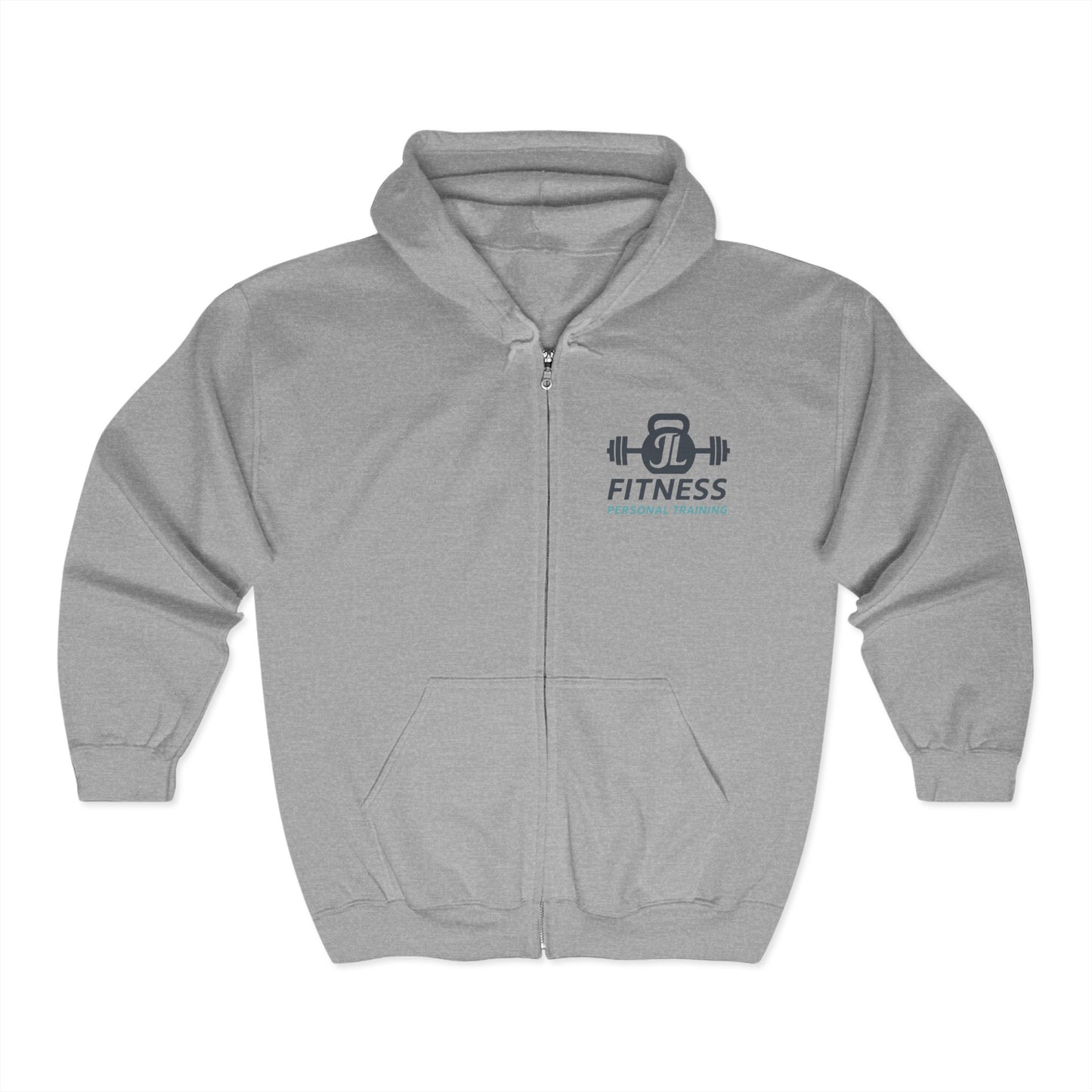 Classic Zip-Up Hoodie - JL Kettlebell-JL Fitness