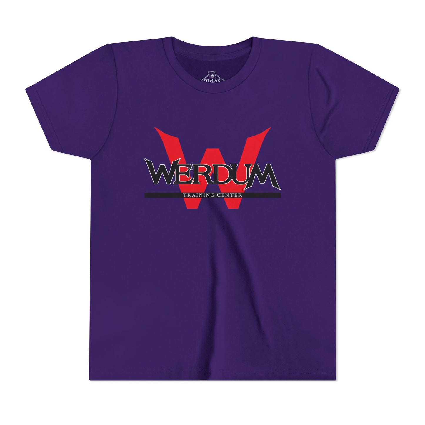 Youth Airlume Cotton Athletic  Tee - Werdum Training Center - Nantucket