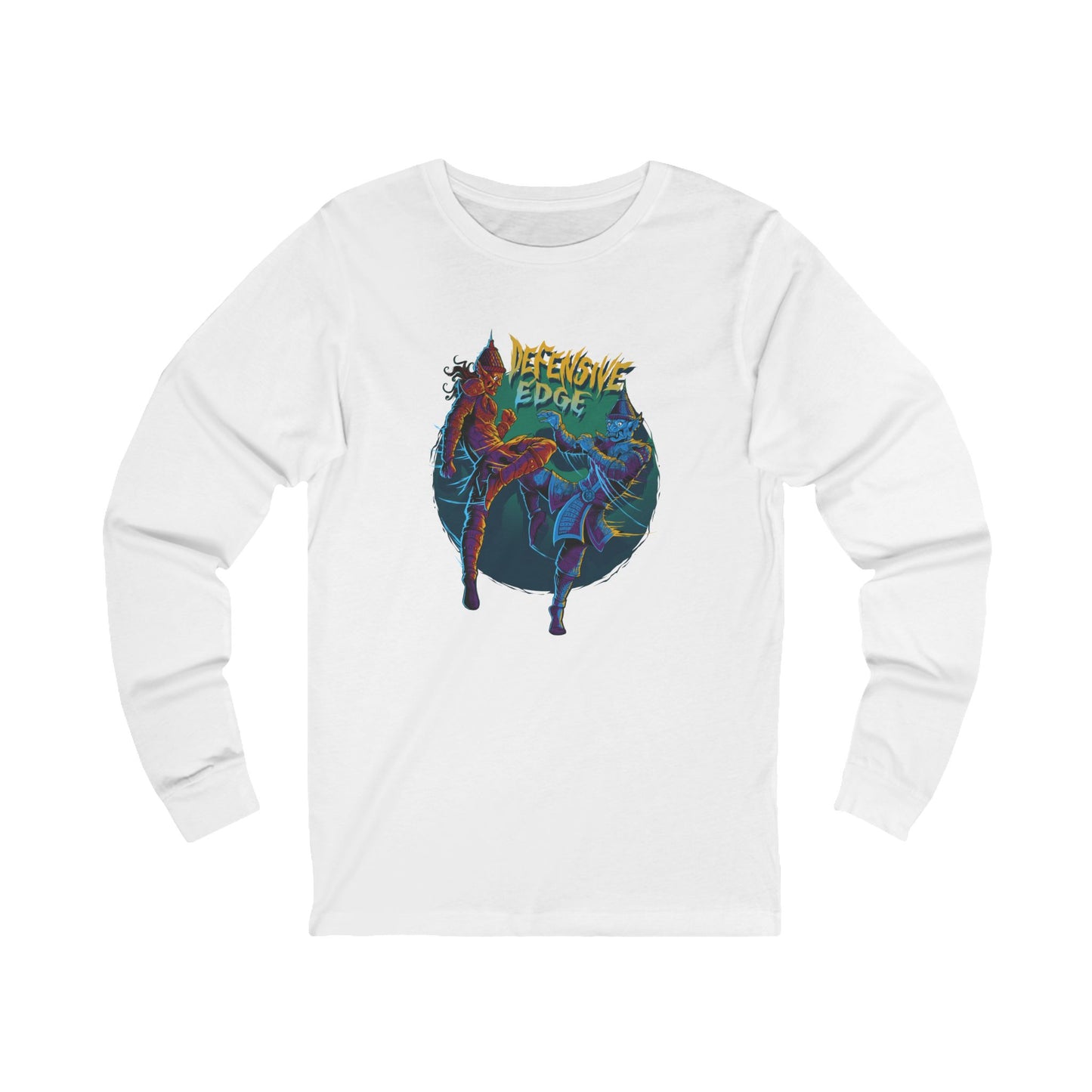 Long Sleeve Cotton Shirt - DEM- Defensive Edge Martial Arts