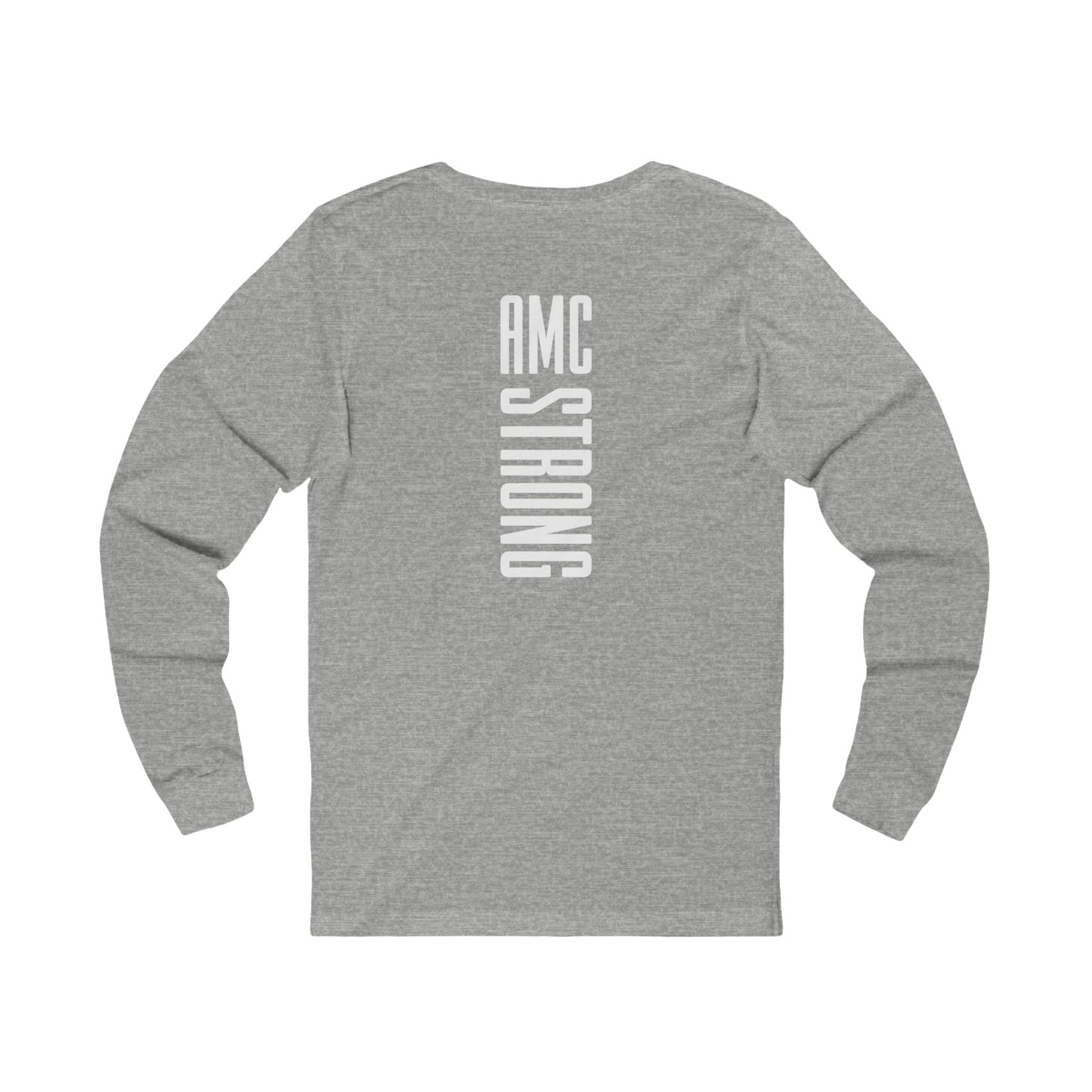 Long Sleeve Cotton Shirt - AMC Strong - American Muscle Corps   