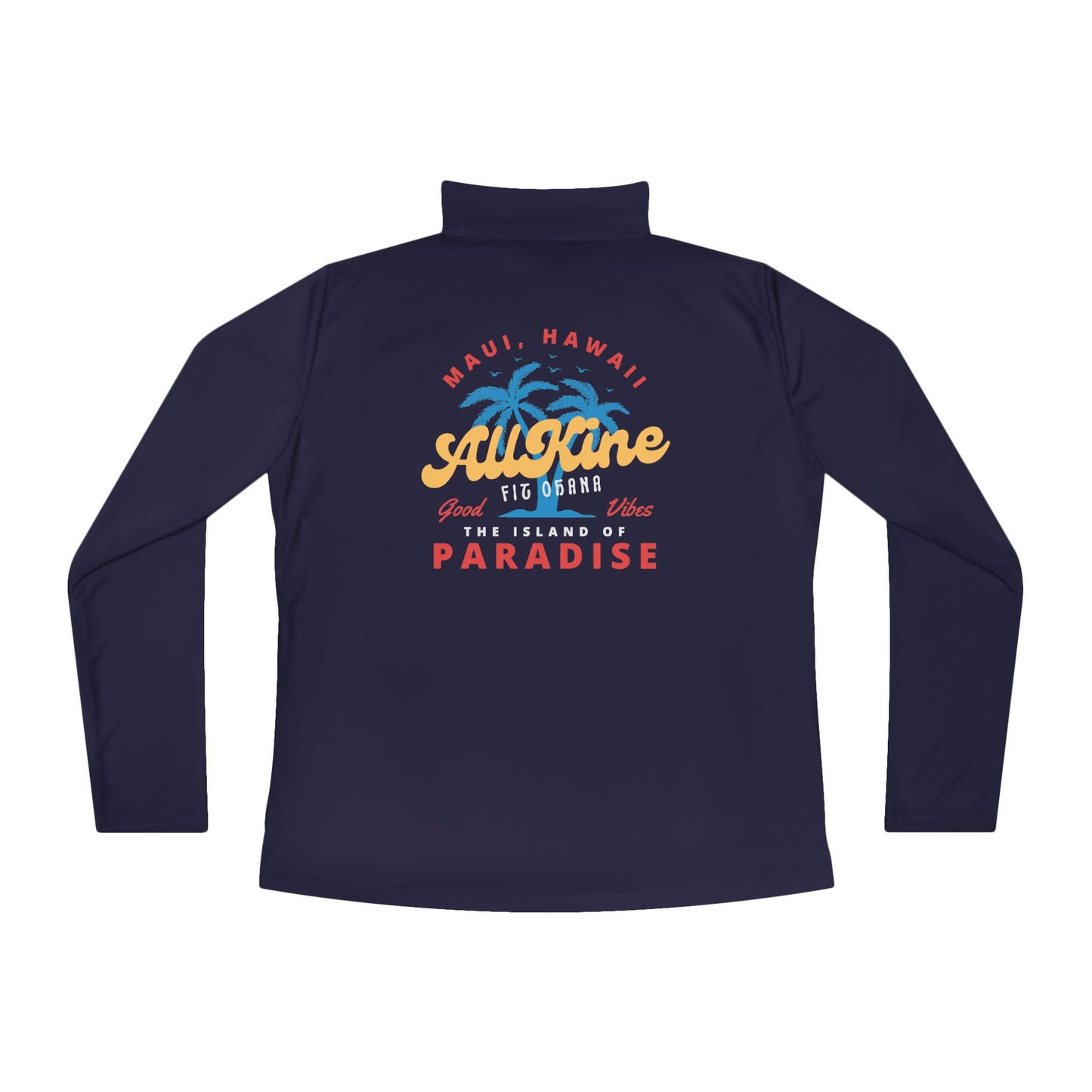 Ladies’ Quarter-Zip Pullover - Paradise - All Kine
