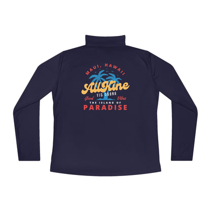 Ladies’ Quarter-Zip Pullover - Paradise - All Kine