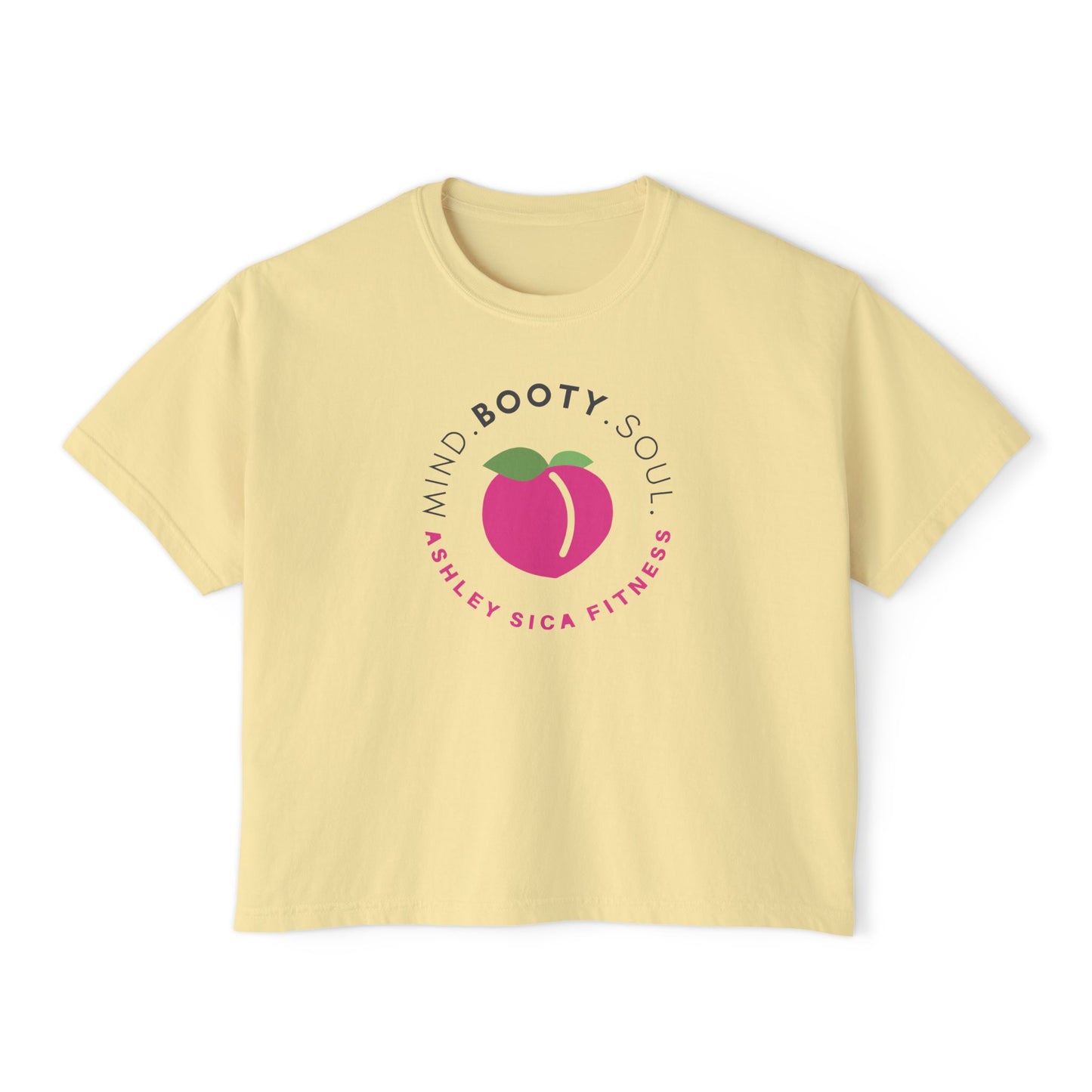 Women’s Oversized Boxy Tee - MBS  - Ashley Sica Fitness