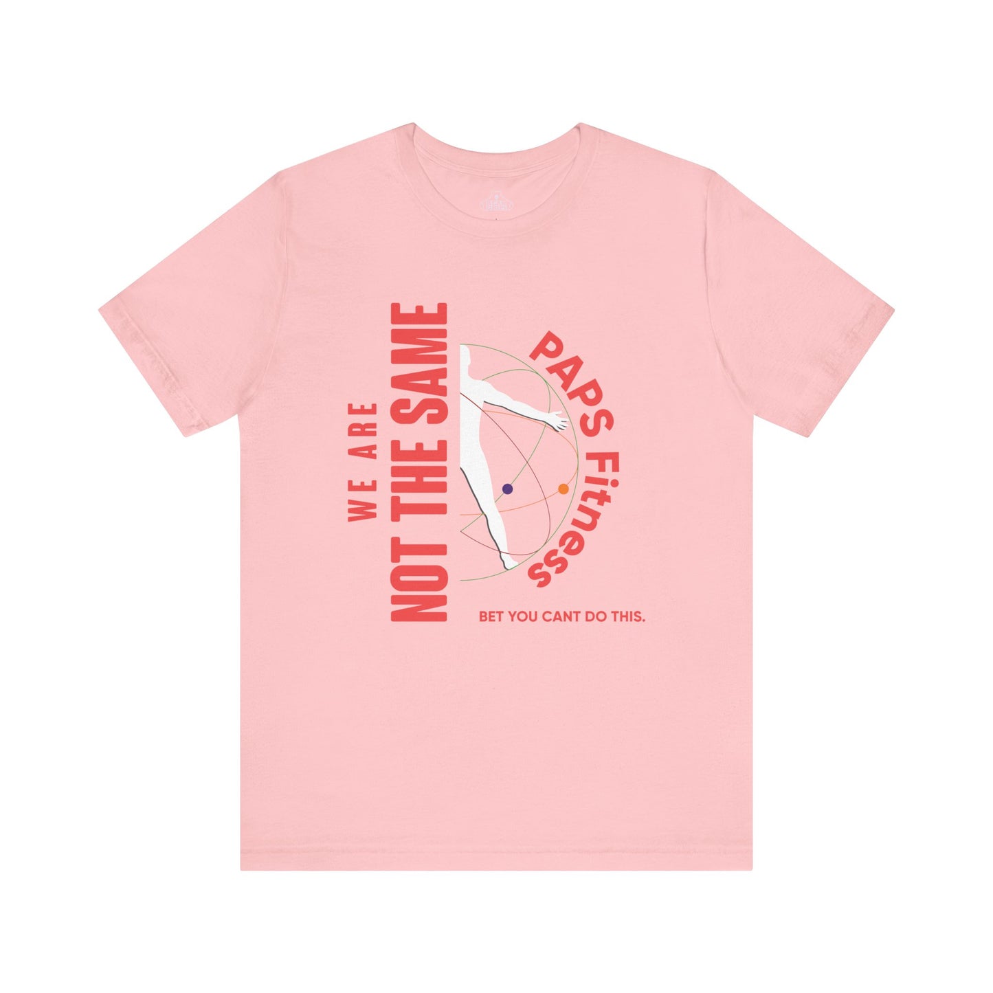 Airlume Cotton Athletic Tee - We Are Not The Same -  PAPS FITNESS