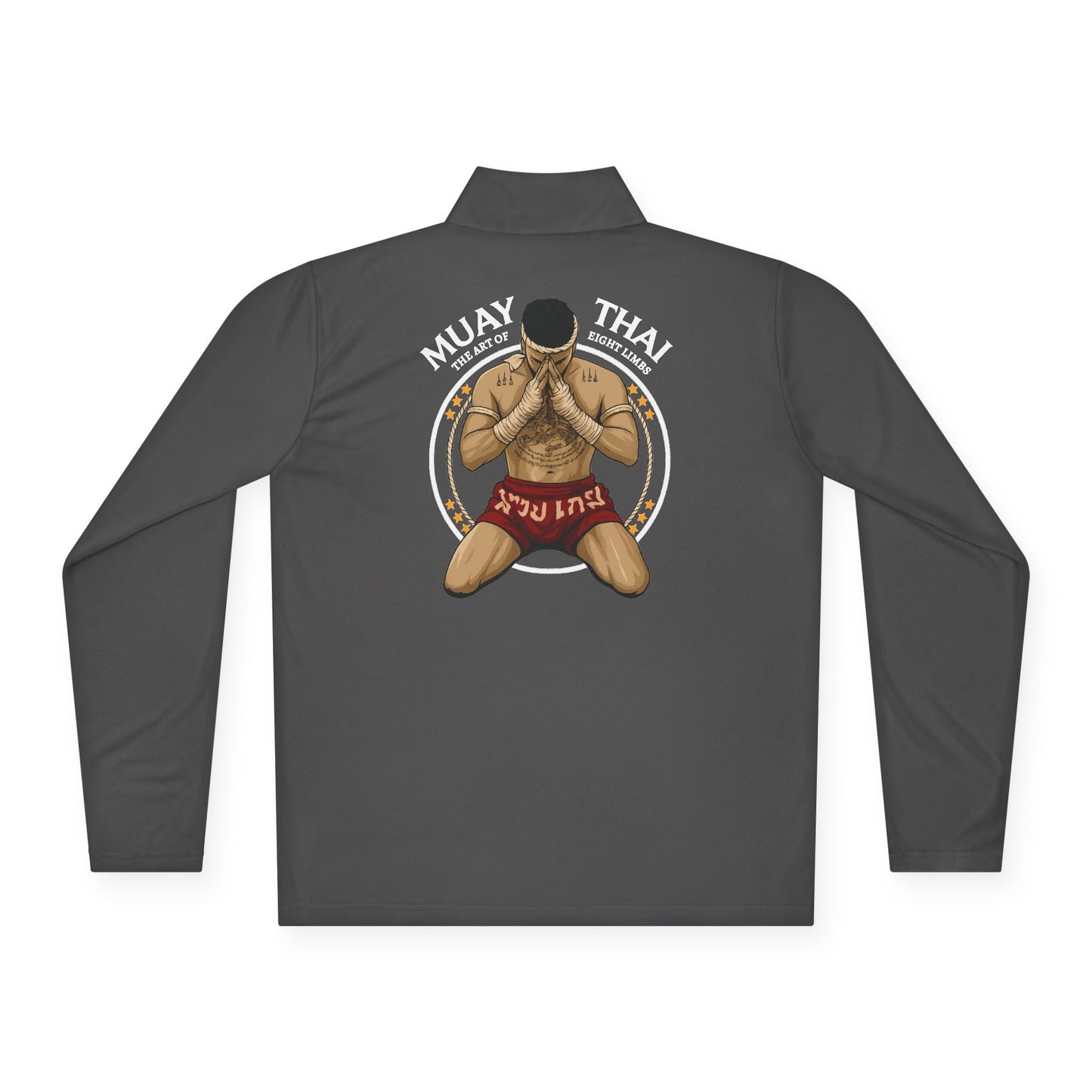 Men’s Performance Quarter-Zip Pullover - 8 limbs - DS Muay Thai Squad