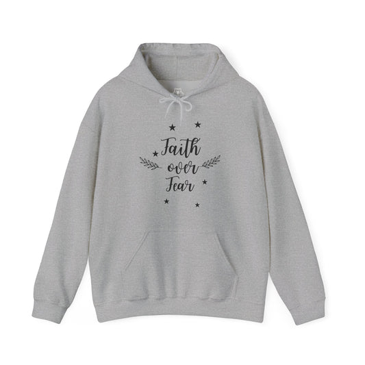 Comfort Soft Hoodie - Faith Over Fear-Faith N Fit