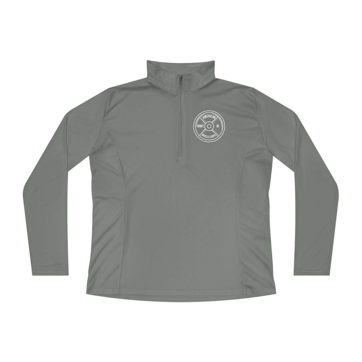 Ladies’ Quarter-Zip Pullover - American Muscle Corps