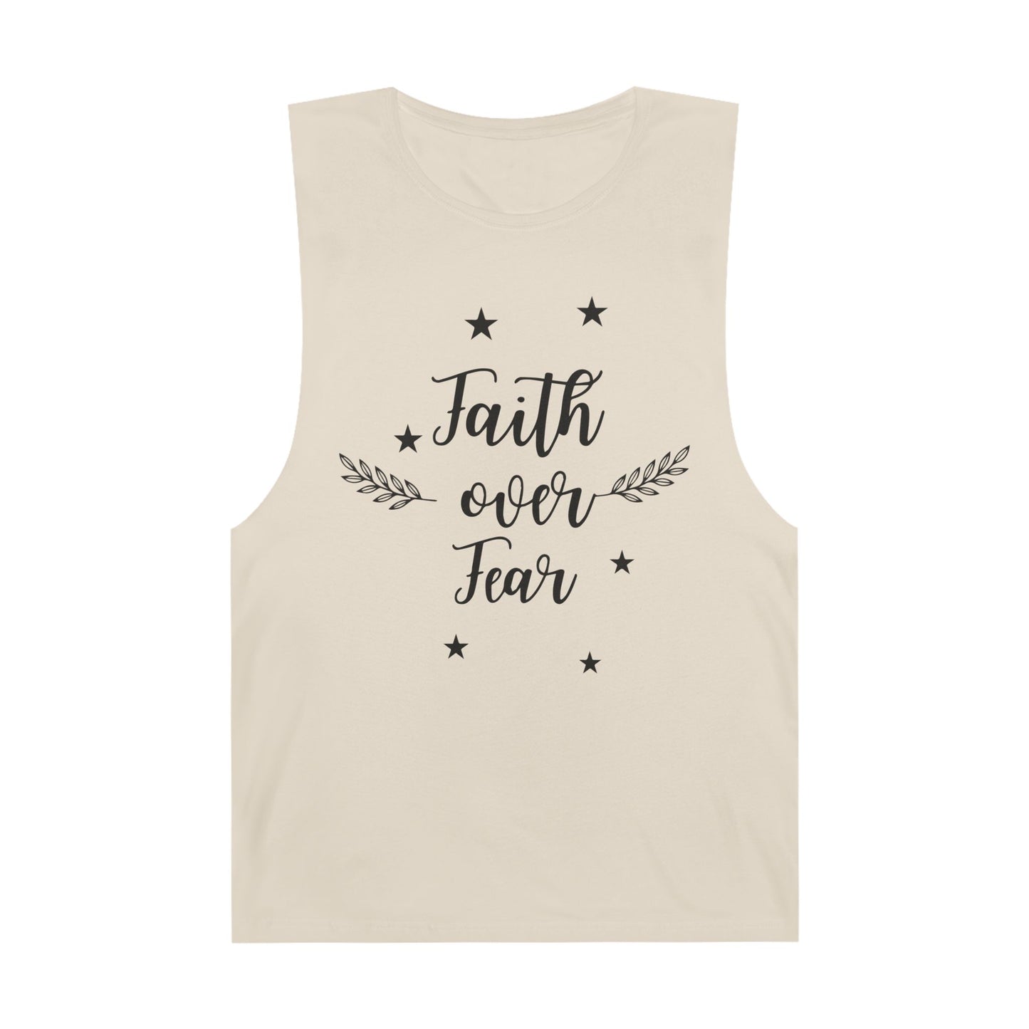 Cut-Off Tank - Faith Over Fear-Faith N Fit