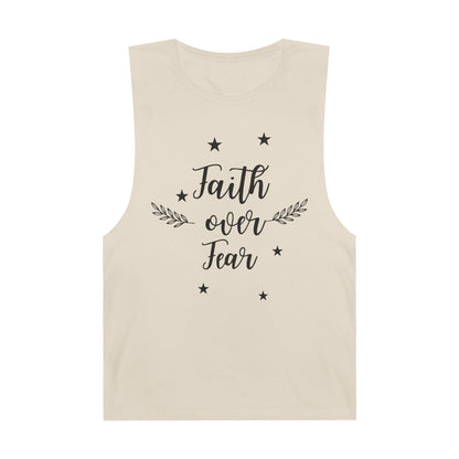 Cut-Off Tank - Faith Over Fear-Faith N Fit