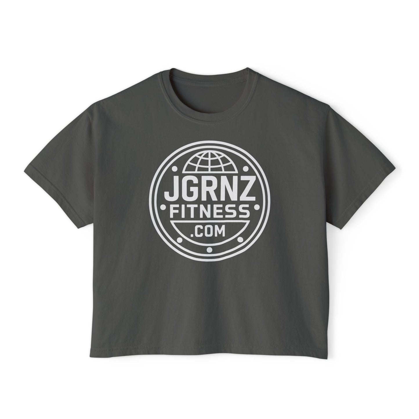 Women’s Oversized Boxy Tee - Plate - JGRNZ FITNESS